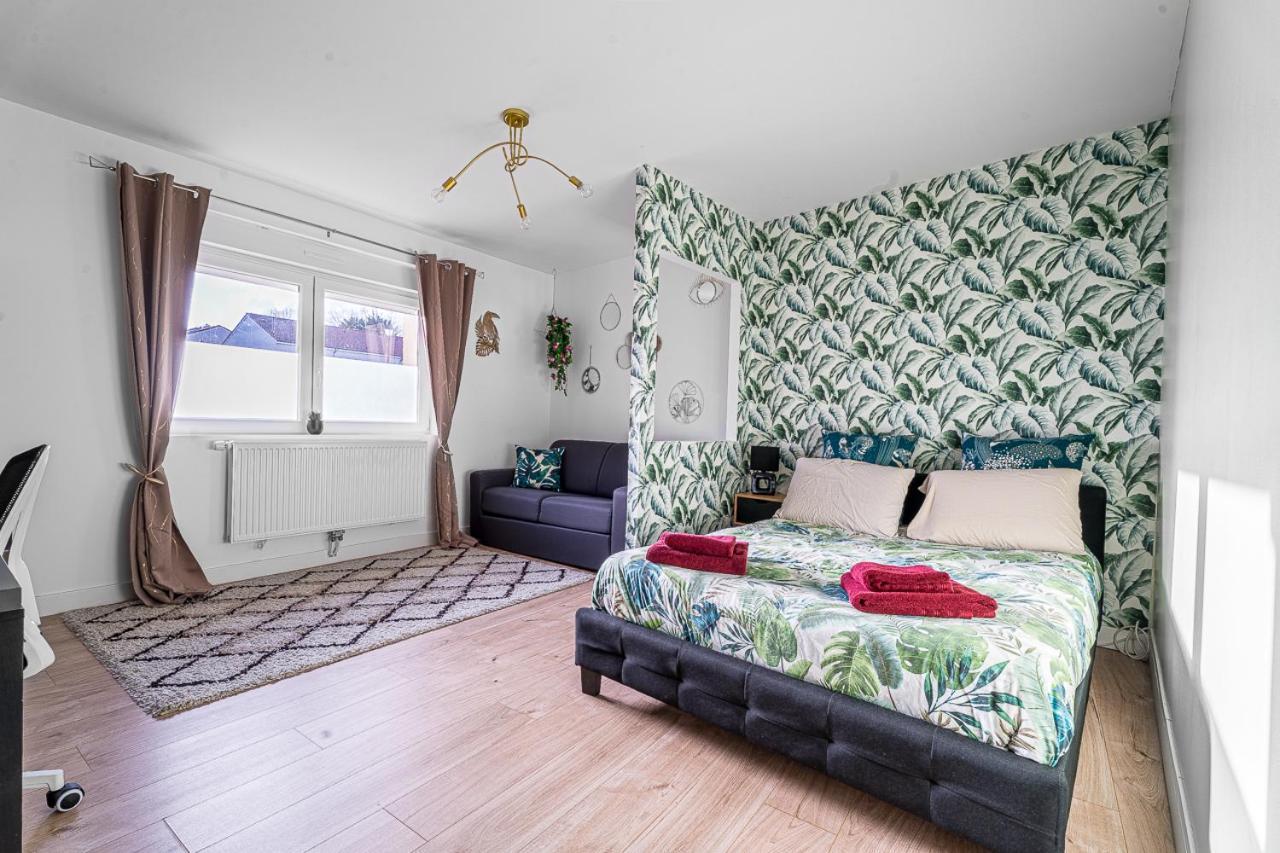 Ch Privee 22M - Canape Lit - Wifi - Appart 120M Woippy Luaran gambar